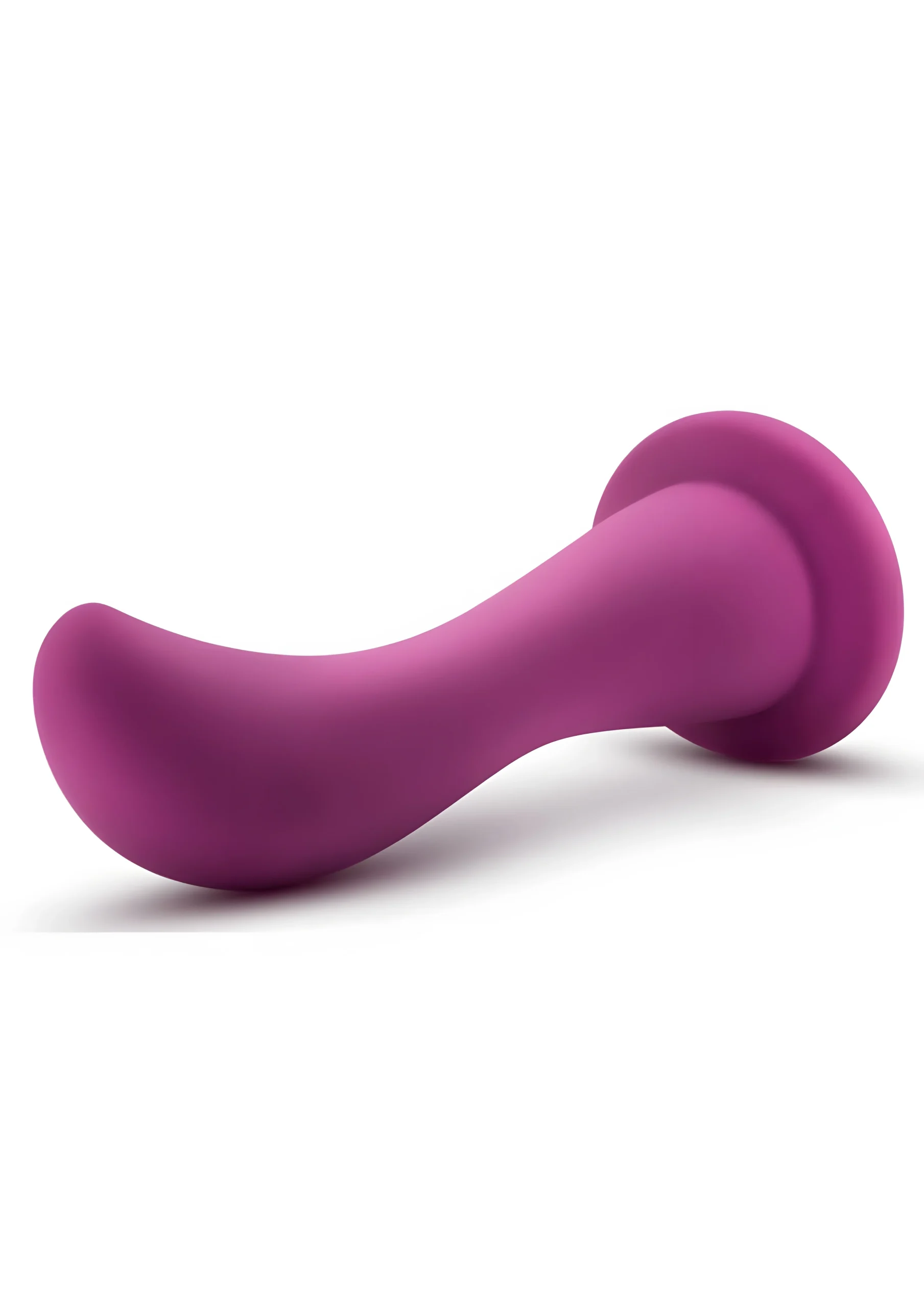 Temptasia Bellatrix Curved G-Spot Plum Dildo 6 Inch