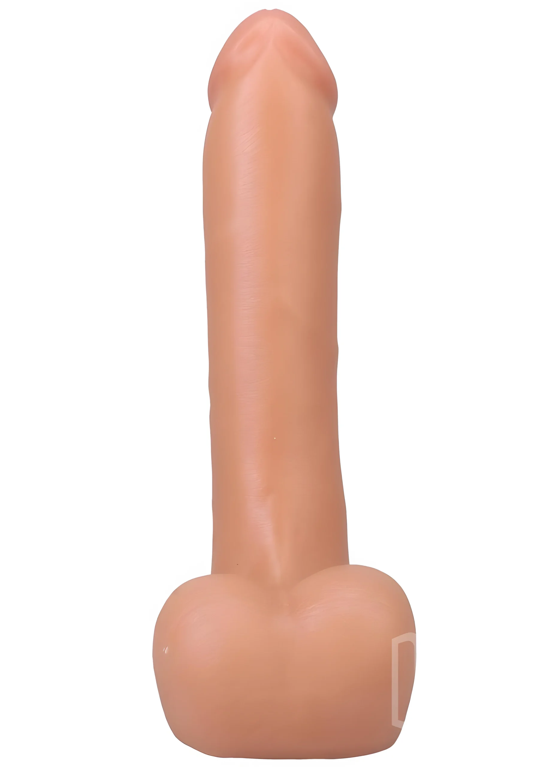 Realistic Cock Ultraskyn 9 Inch With Balls Vanilla