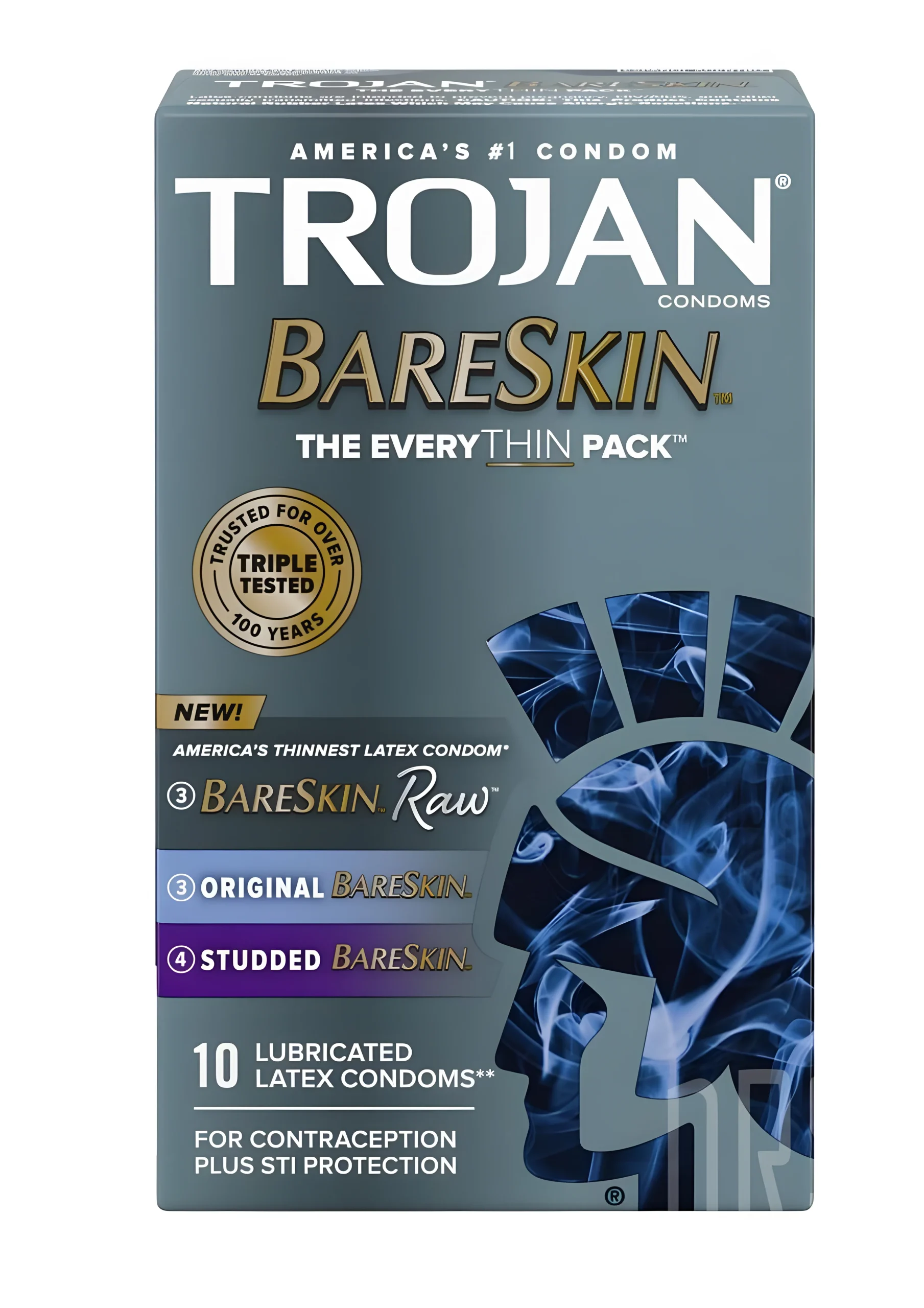Trojan Bareskin Everything 10pk