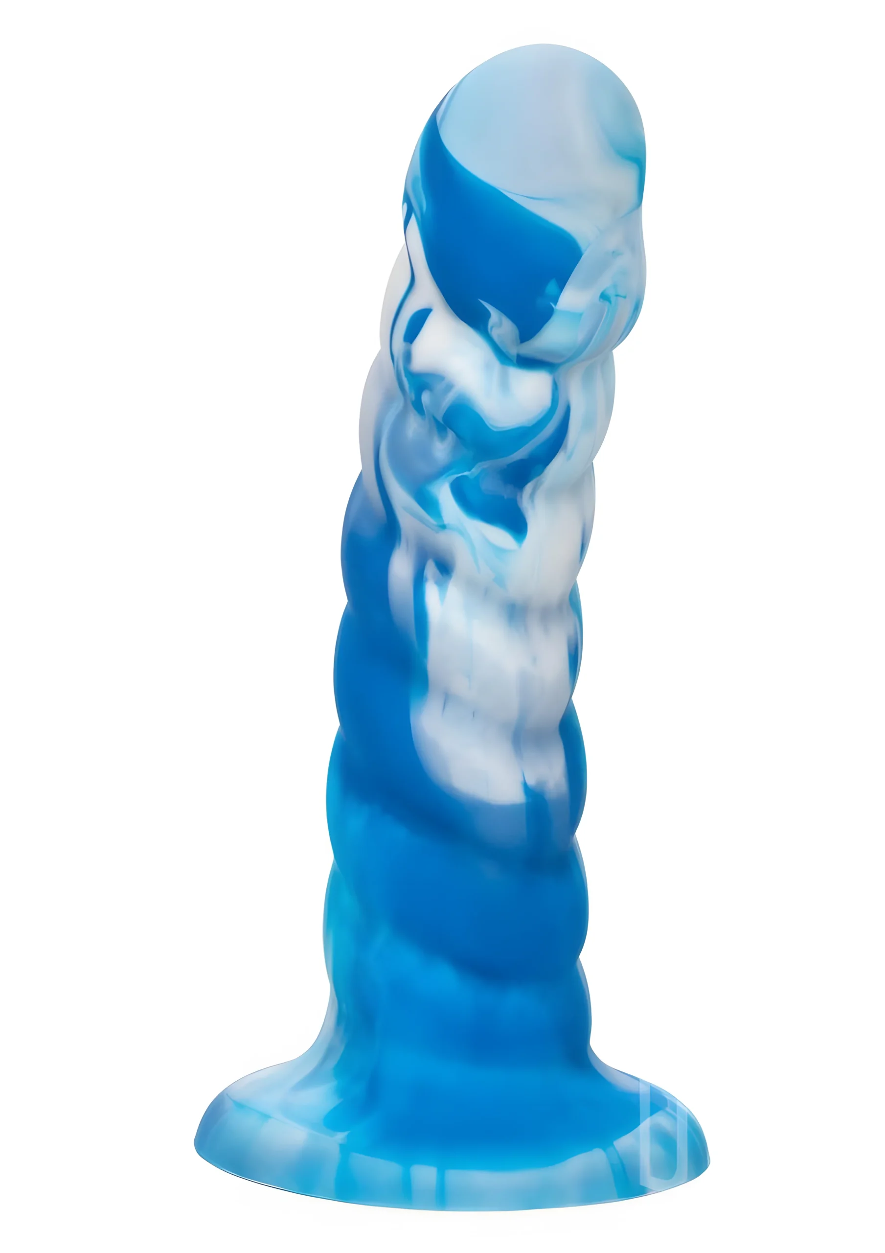 Twisted Love Ribbed Probe Blue