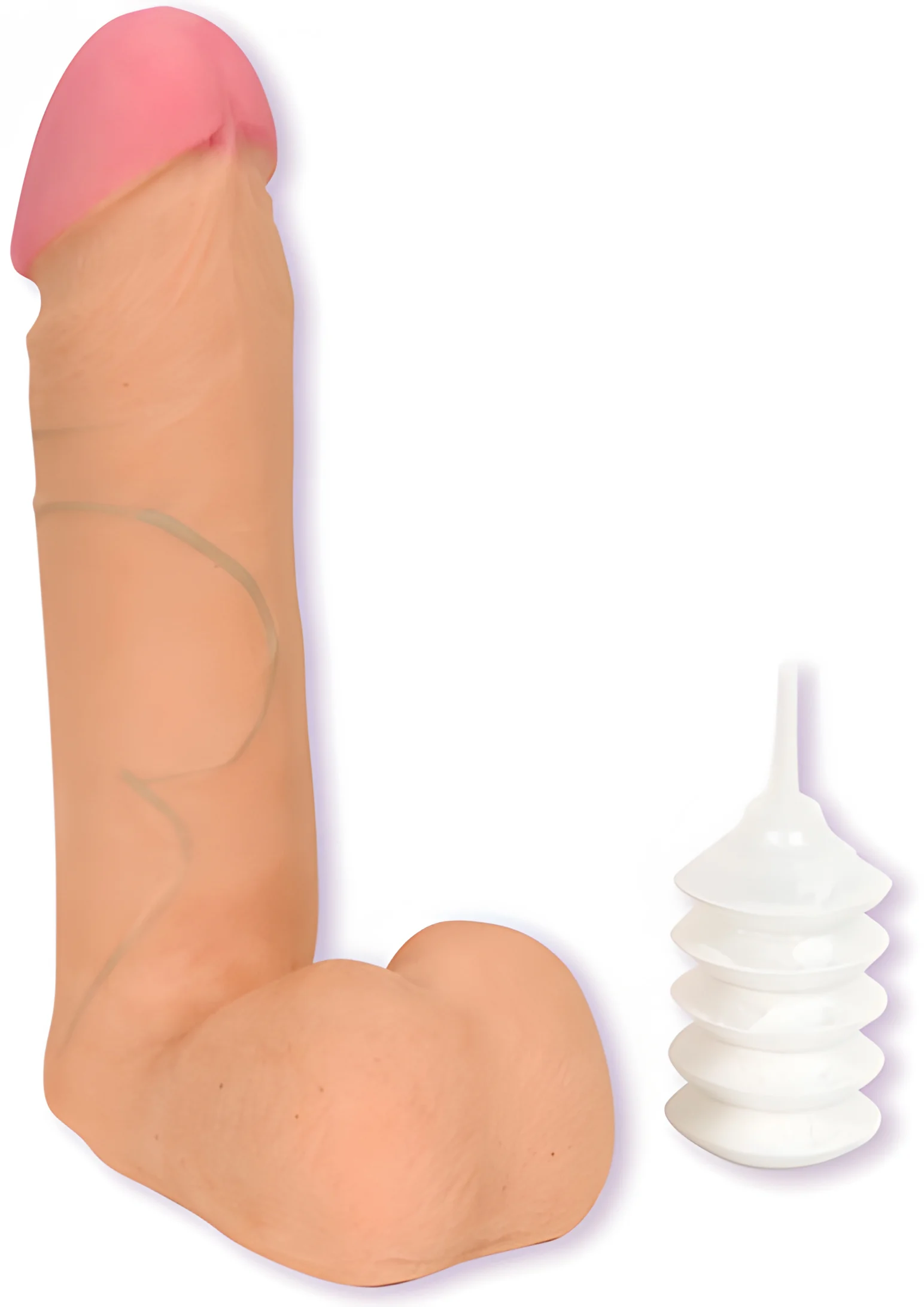 Vac-U-Lock UR3 6 Inch Cock and Balls