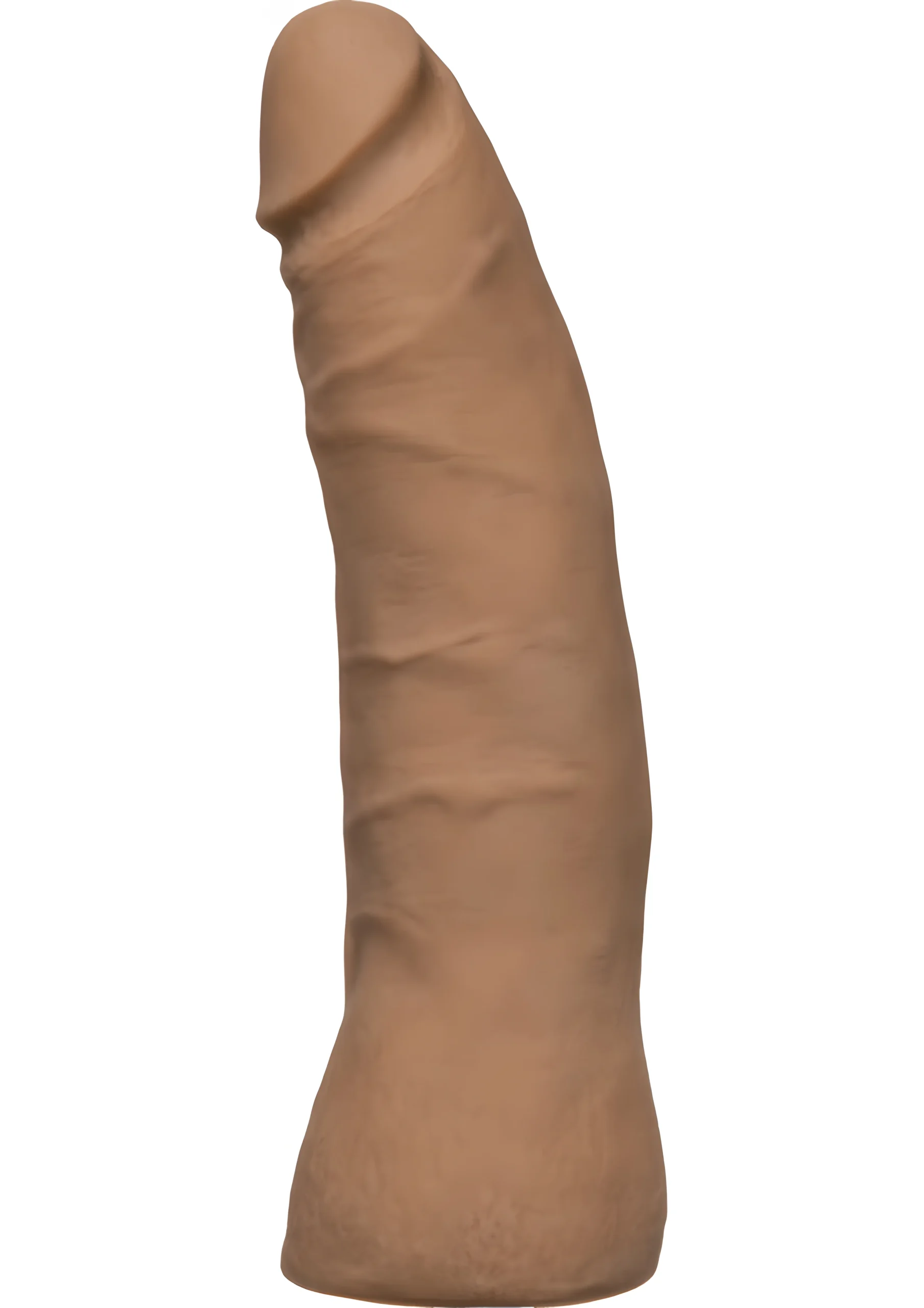 Vac-U-Lock Thin 7 Inch Dong Brown