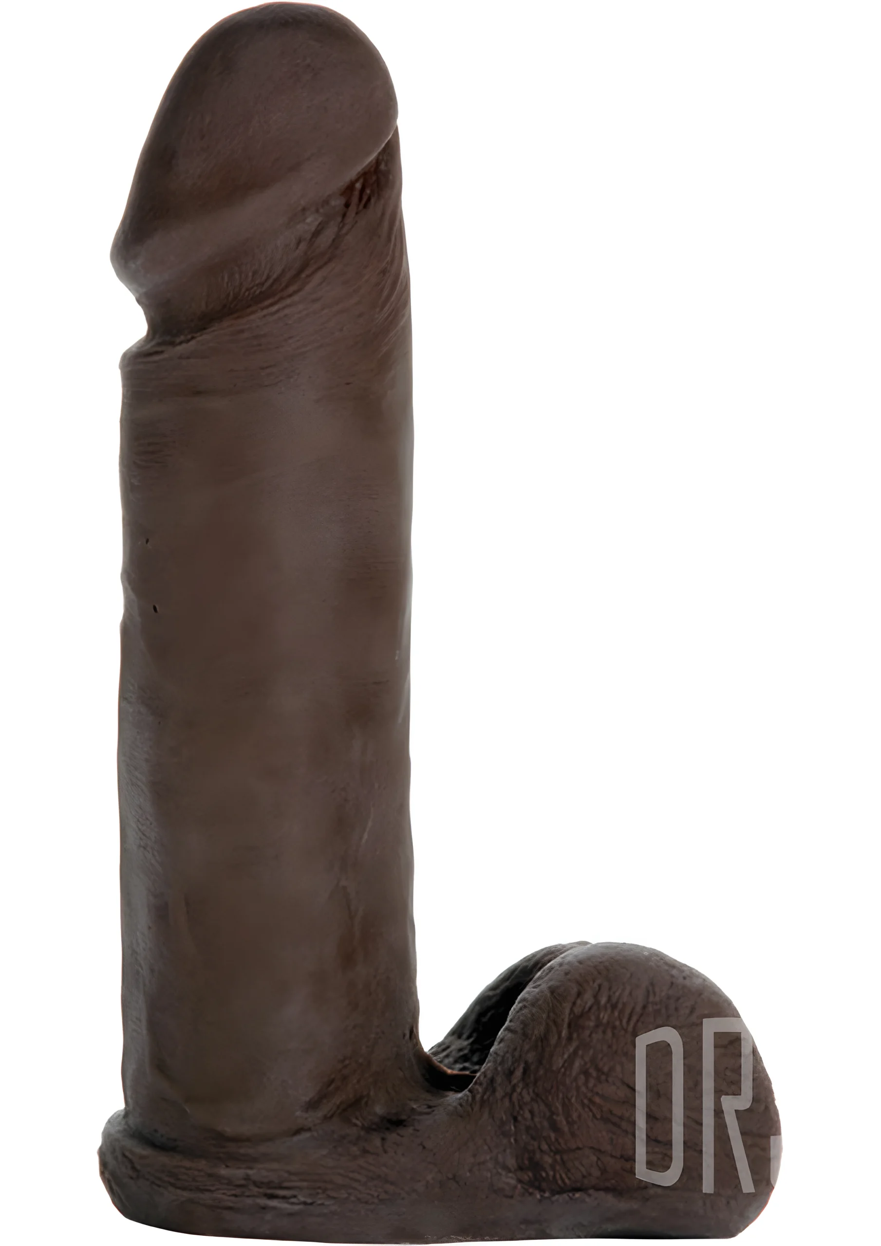 Vac-U-Lock UR3 8 Inch Cock and Balls Black