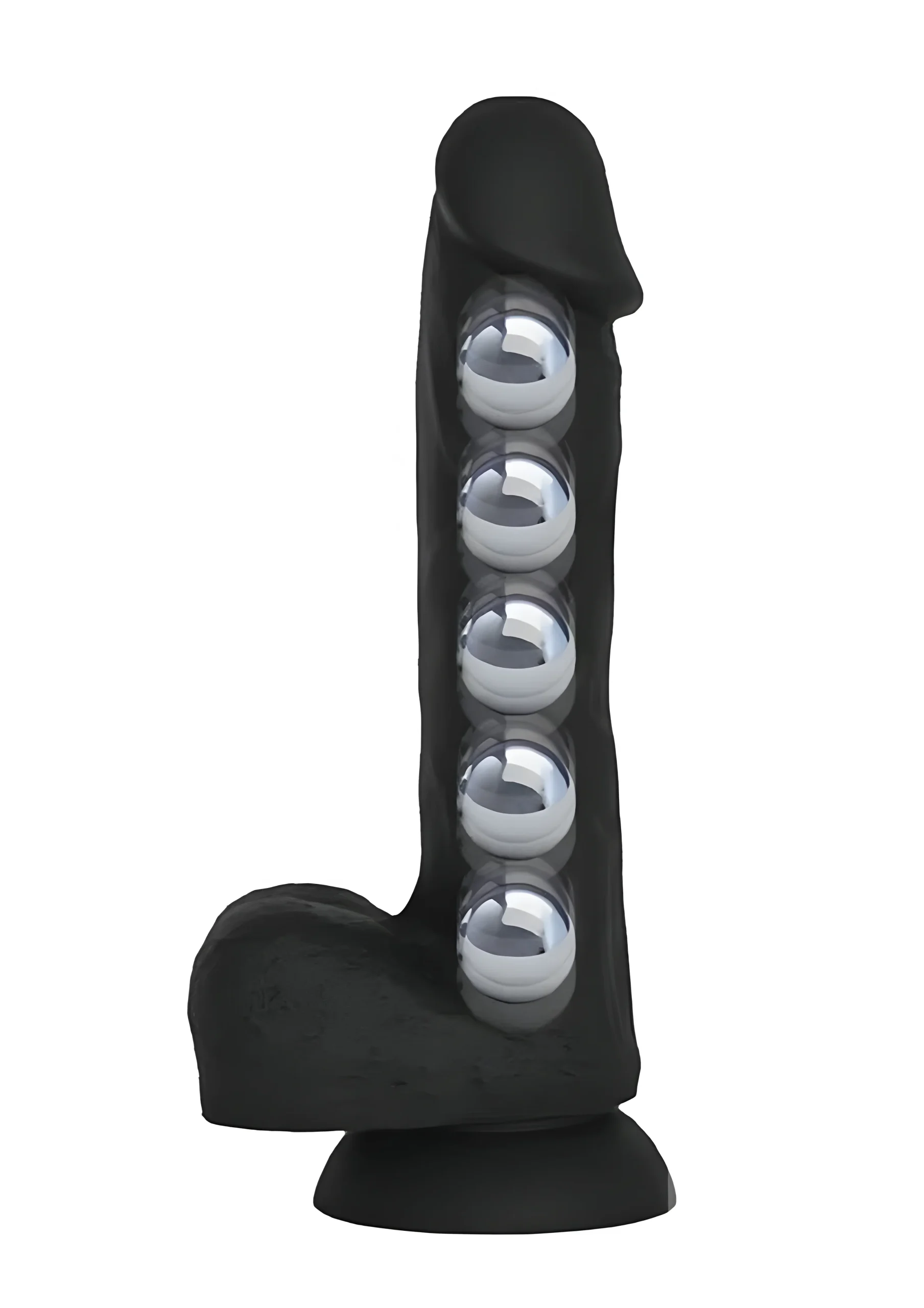 Vers Silicone Suction Dildo