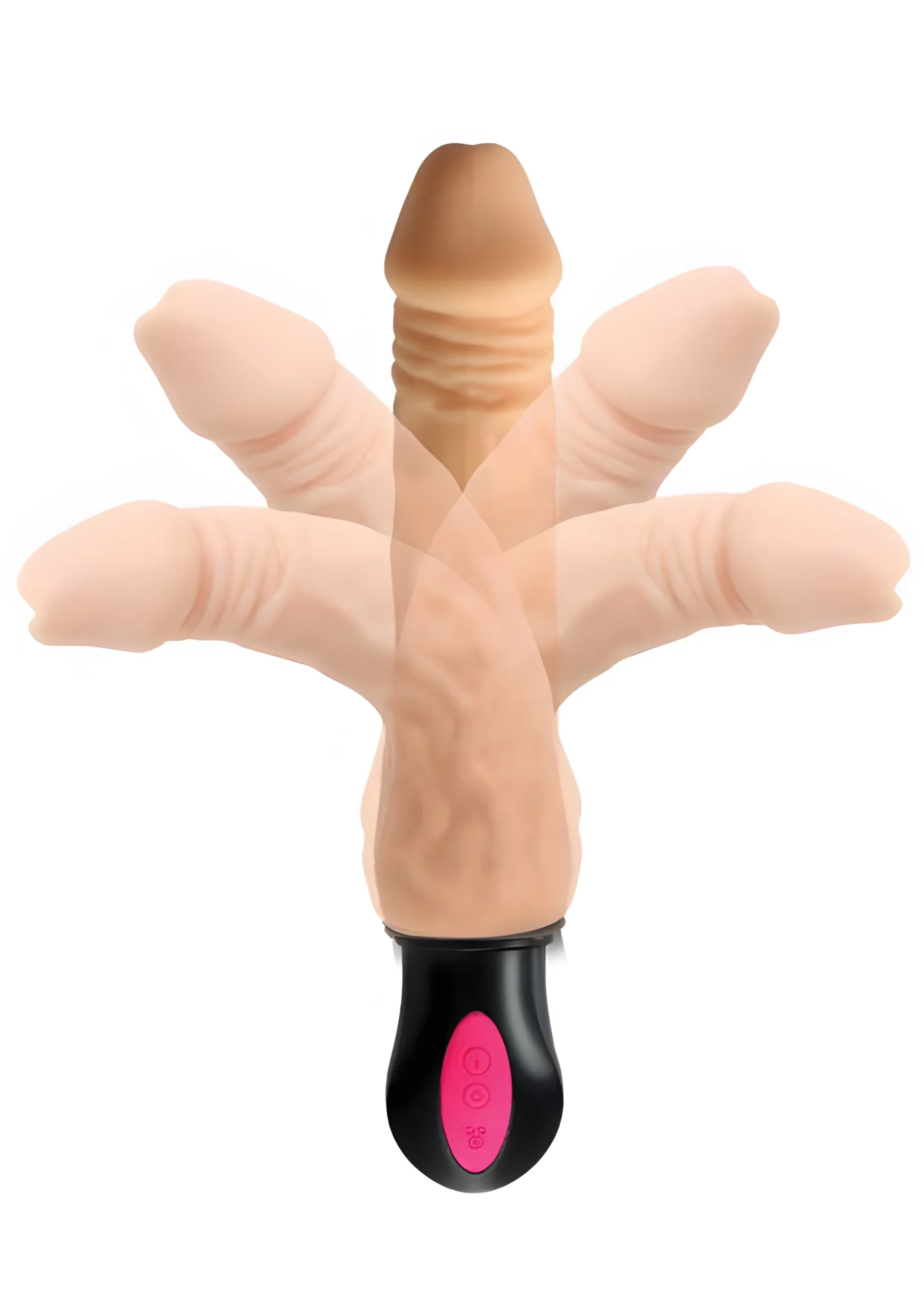 Vibra Flex 8 Inch Heat Seeker Warming Dildo