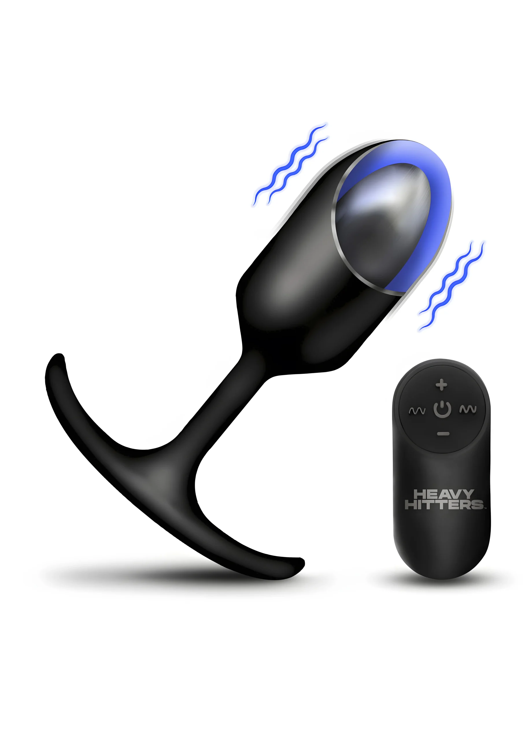 Vibrating XL Weighted Silicone Plug