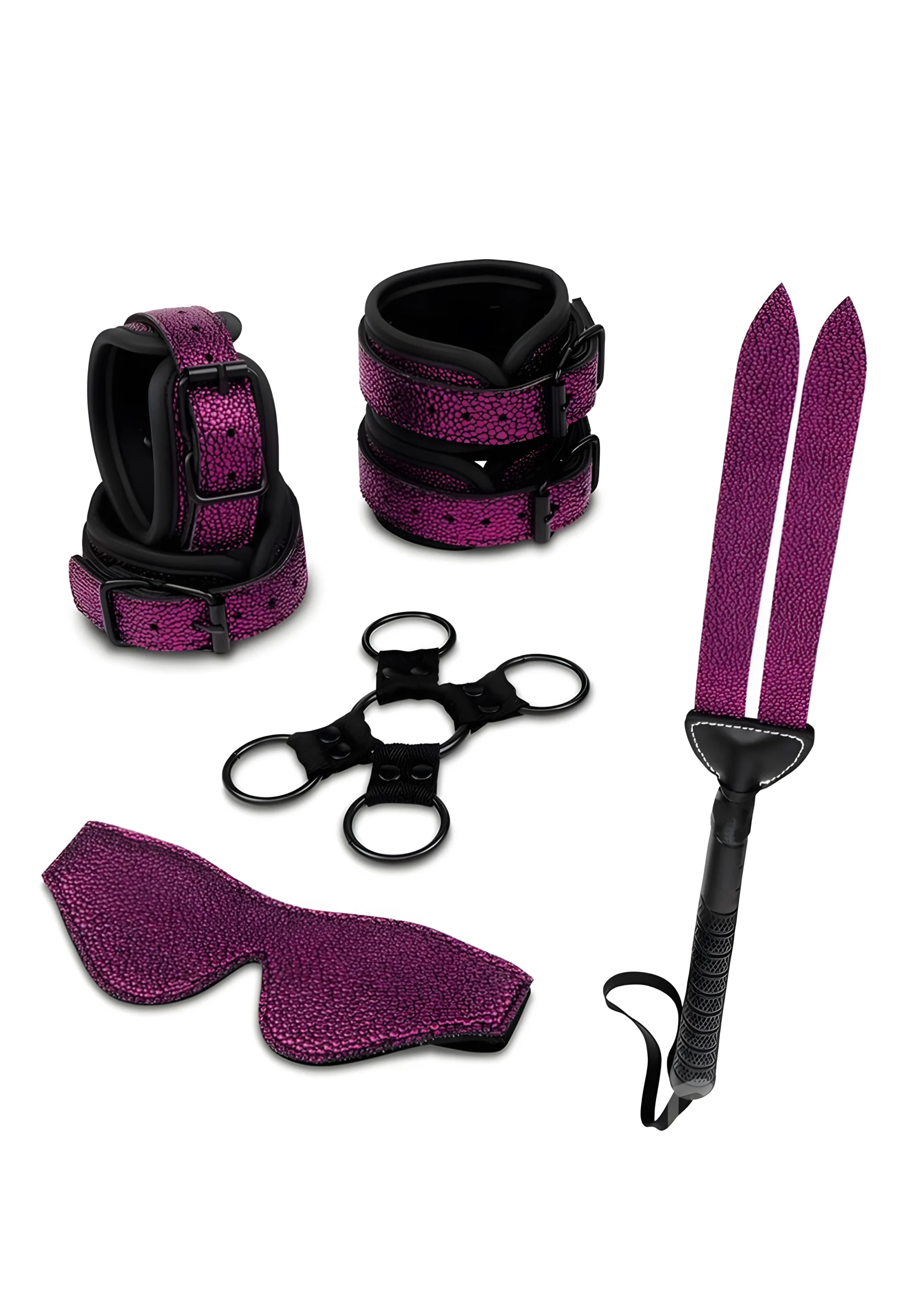 Whipsmart Dragonskin Bondage Set 7pc