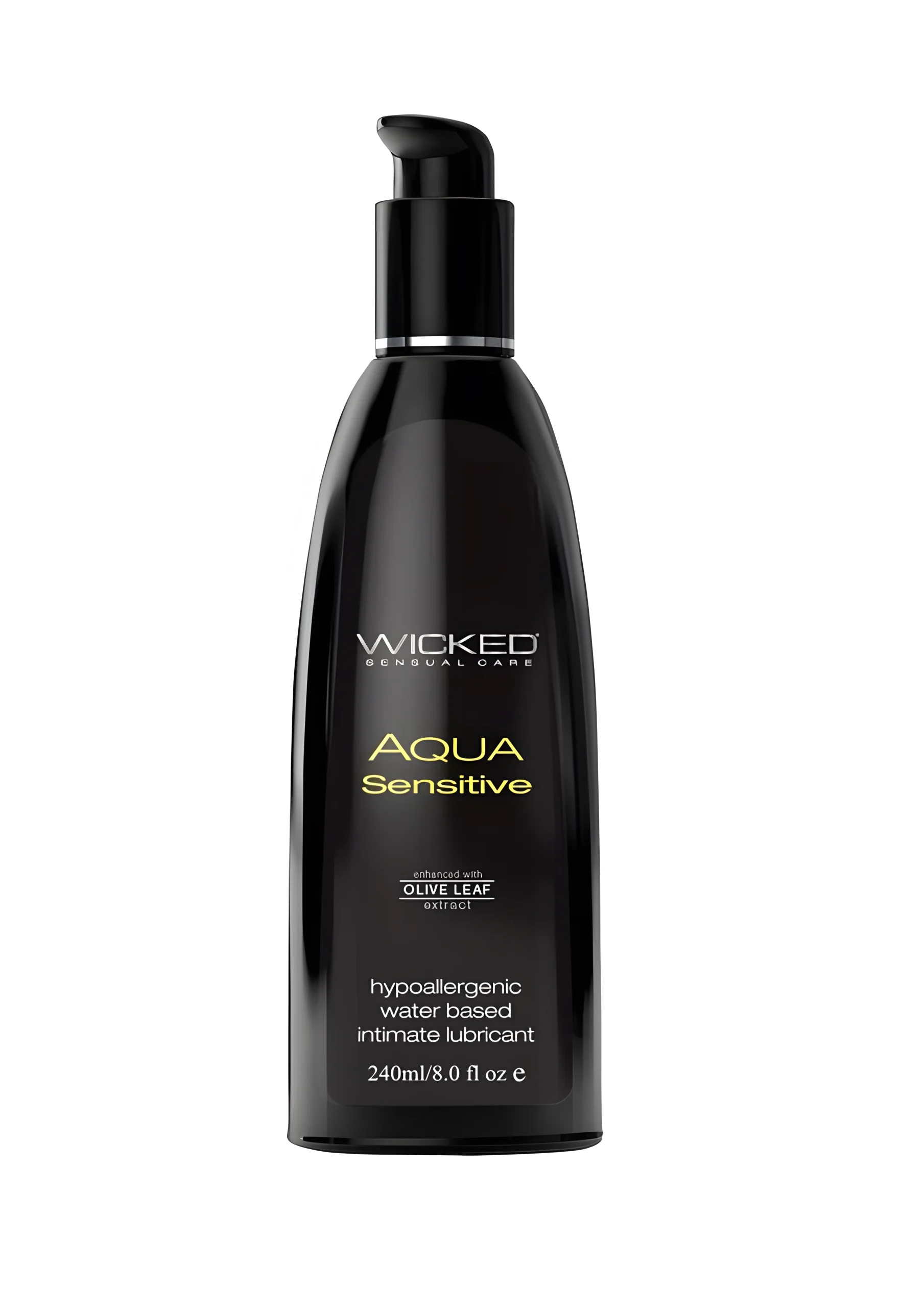 Wicked Aqua Sensitive Unscented Lube 8oz