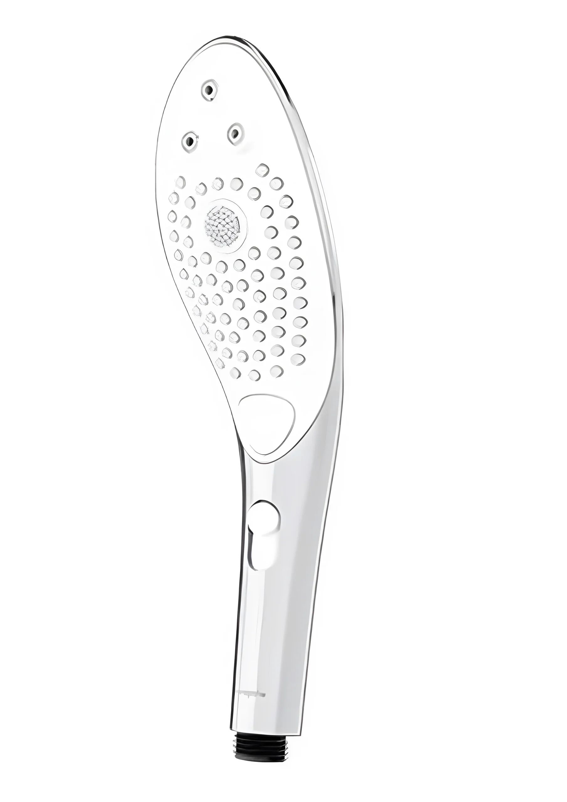 Chrome Wave Stimulating Shower Head for Women