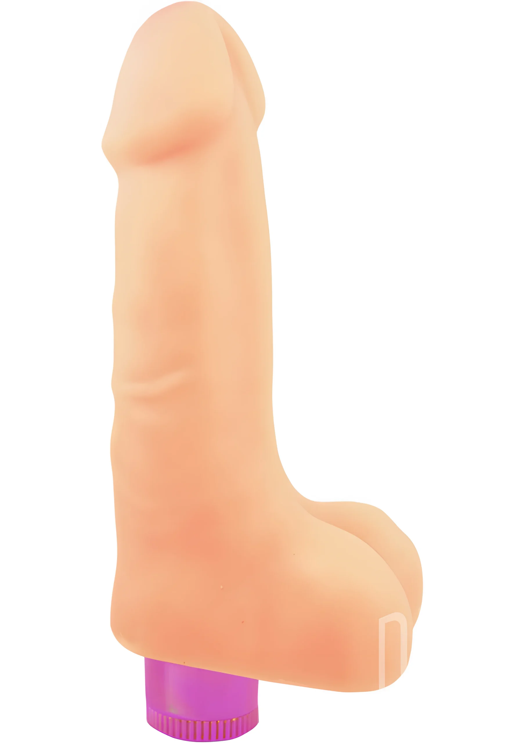 X5 Plus Blush Realistic Beige 7 Inch Vibrating Dildo