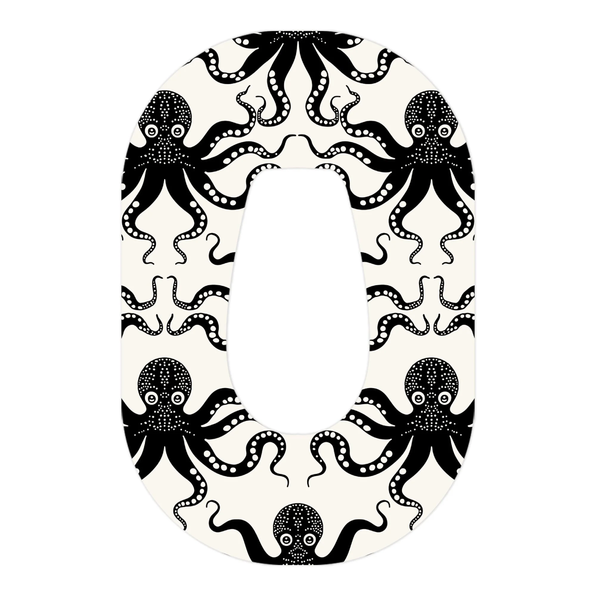 Abstract Octopus Dexcom G6 Patch Tape - Pump Peelz