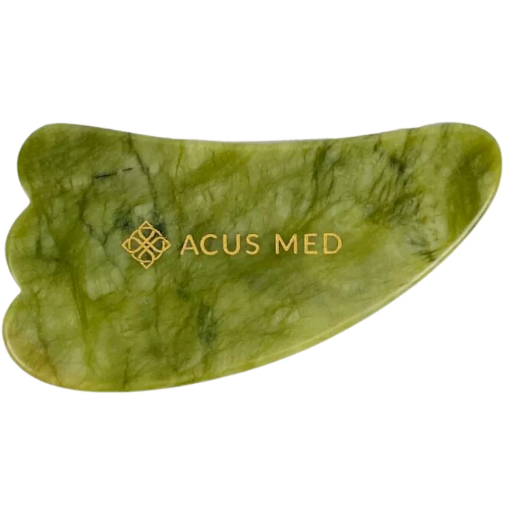 Acus Med Gua Sha Stone Jade Massage Plate