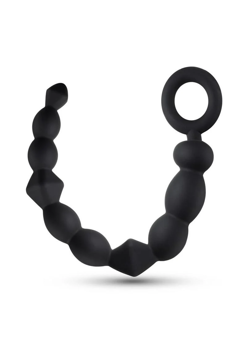 Anal Adventures Platinum Silicone Beginner Anal Beads