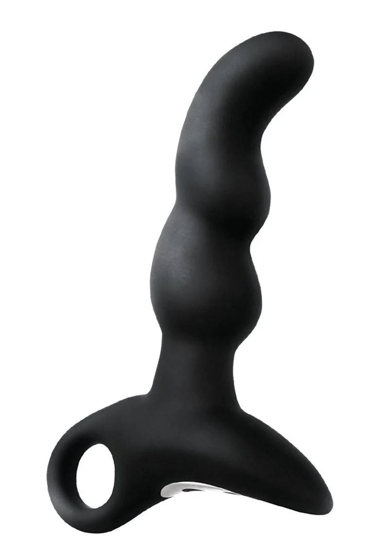 Anal-Ese Collection Rechargeable Vibrating Silicone Alpha Plug #4