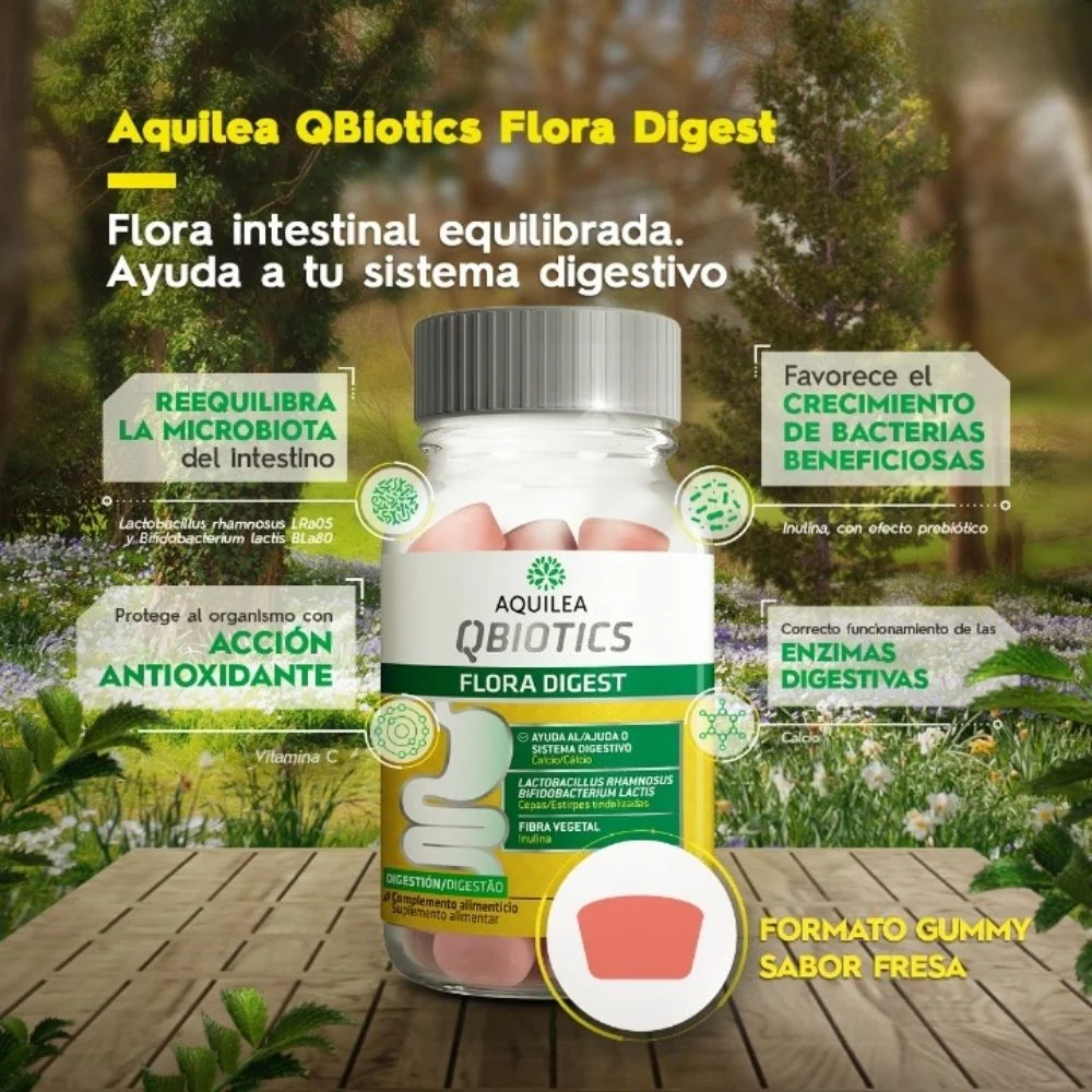 Aquilea Qbiotics Flora Digest Gummies