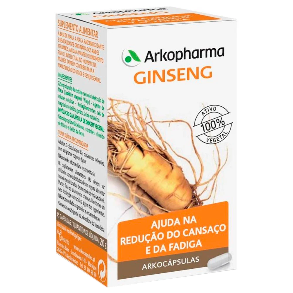 Arkopharma Arkocápsulas Ginseng Food Supplement