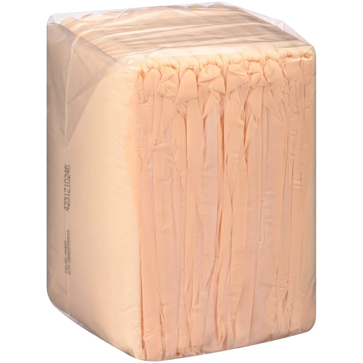 Attends Care Dri-Sorb Advanced Underpads, Heavy Absorbency, Disposable, Peach