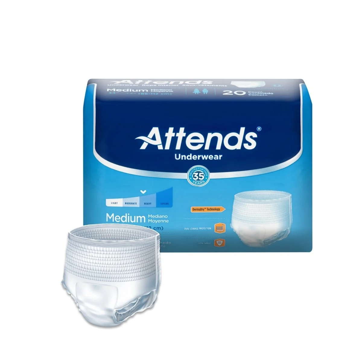 Attends Extra Absorbency Underwear