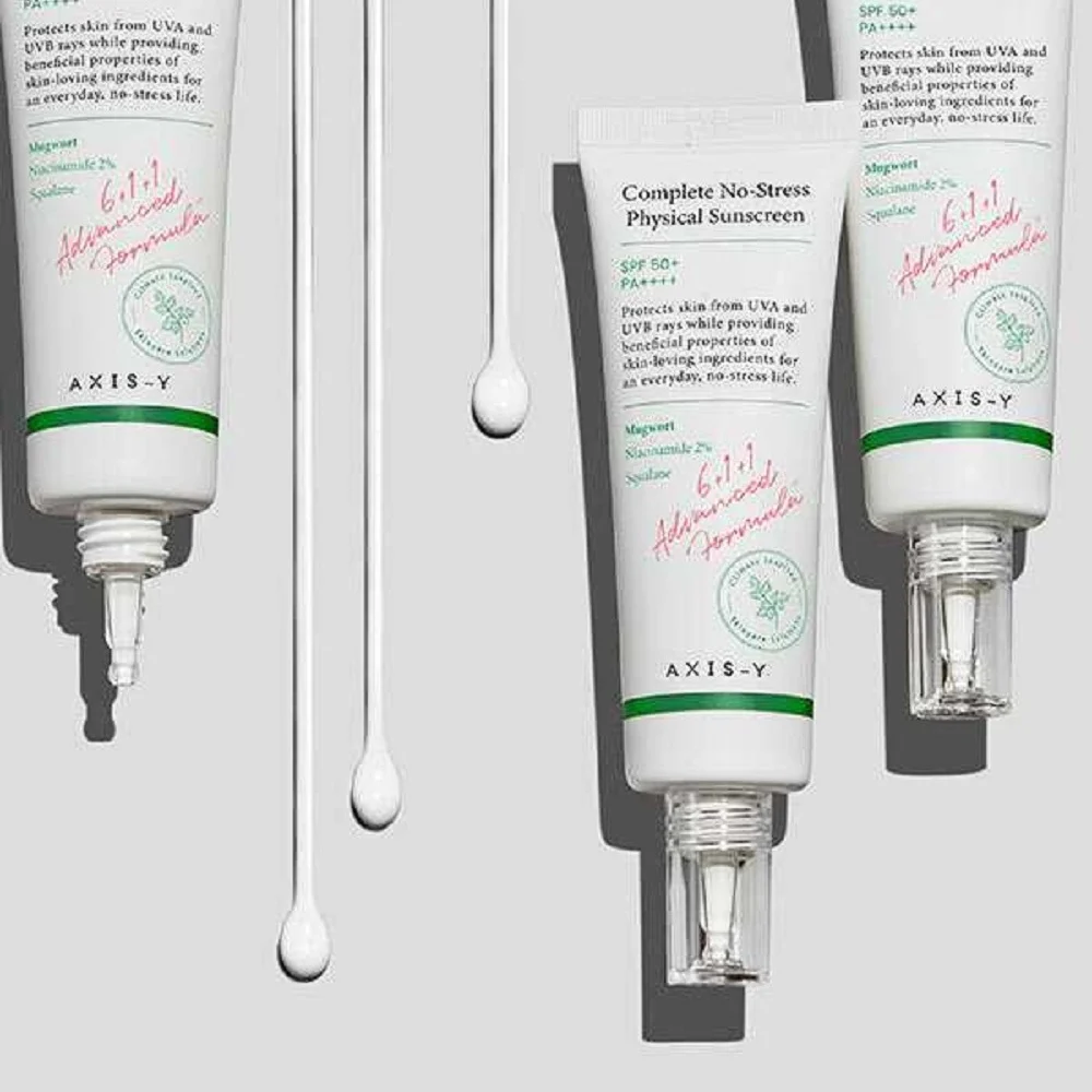 Axis-y Complete No-Stress Physical Sunscreen - Suitable for All Skin Types