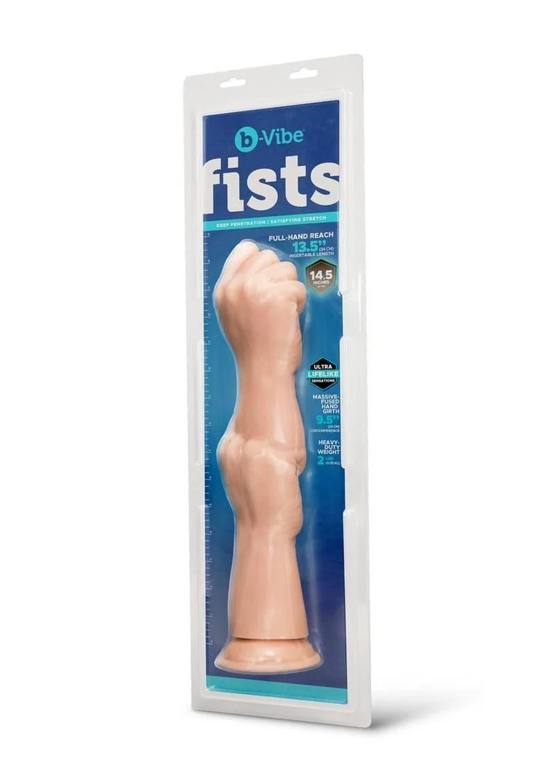 B-Vibe Fist Style Realistic Dildo with Suction Cup