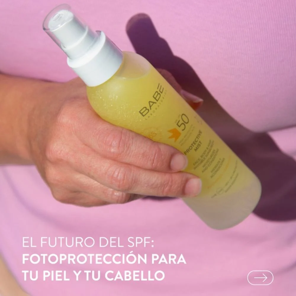 Babé Protective Mist SPF50 Face, Body and Hair Invisible Sunscreen