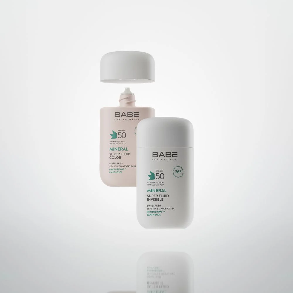 Babé Super Fluid Mineral Sunscreen SPF50 for Sensitive and Atopic Skin