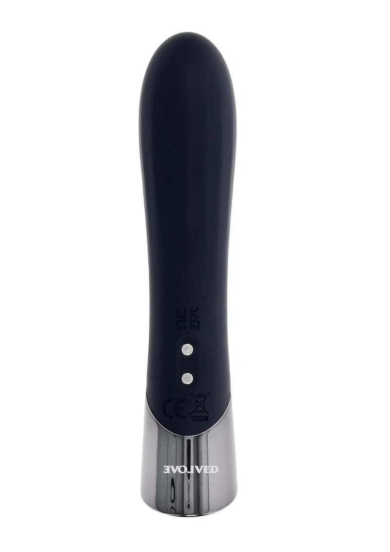 Back In Black Rechargeable Silicone Bullet