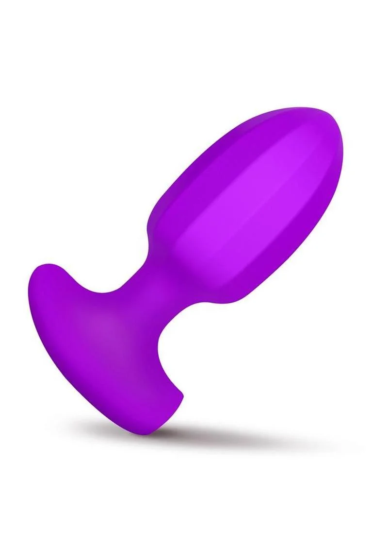 Bang! Ribbed Vibrating Silicone Butt Plug