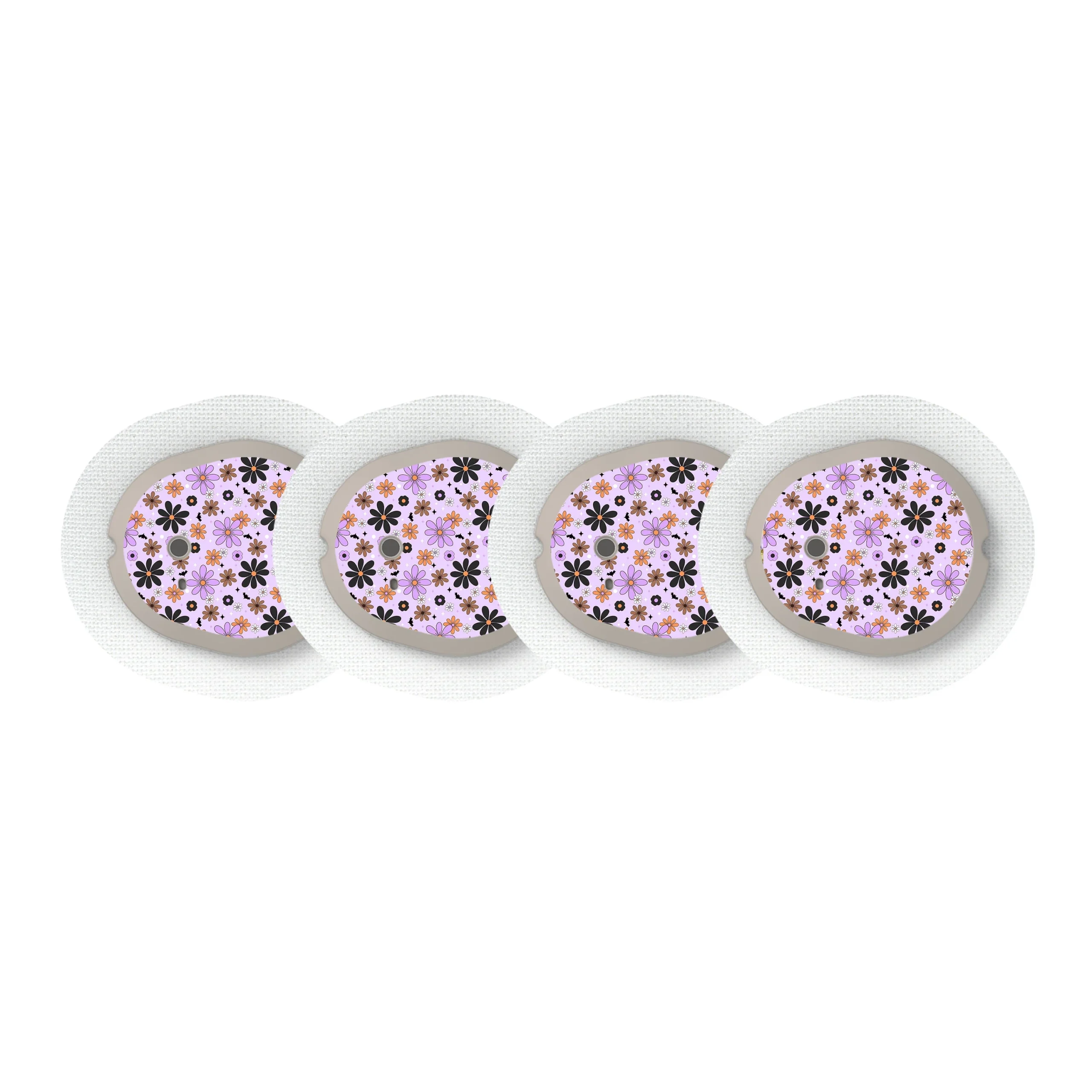 Batty Blooms Dexcom G7 and Stelo Transmitter Sticker - Pump Peelz