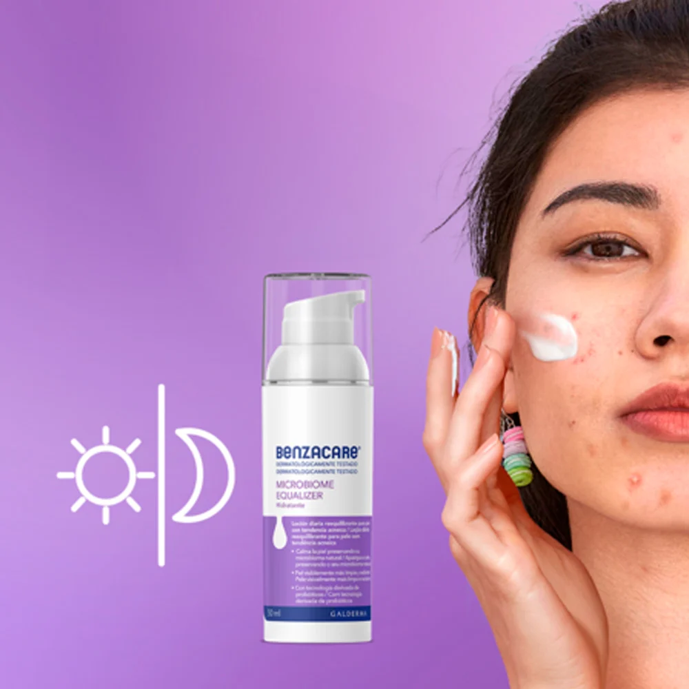 Benzacare Microbiome Equalizer Moisturizing Rebalancing Daily Lotion