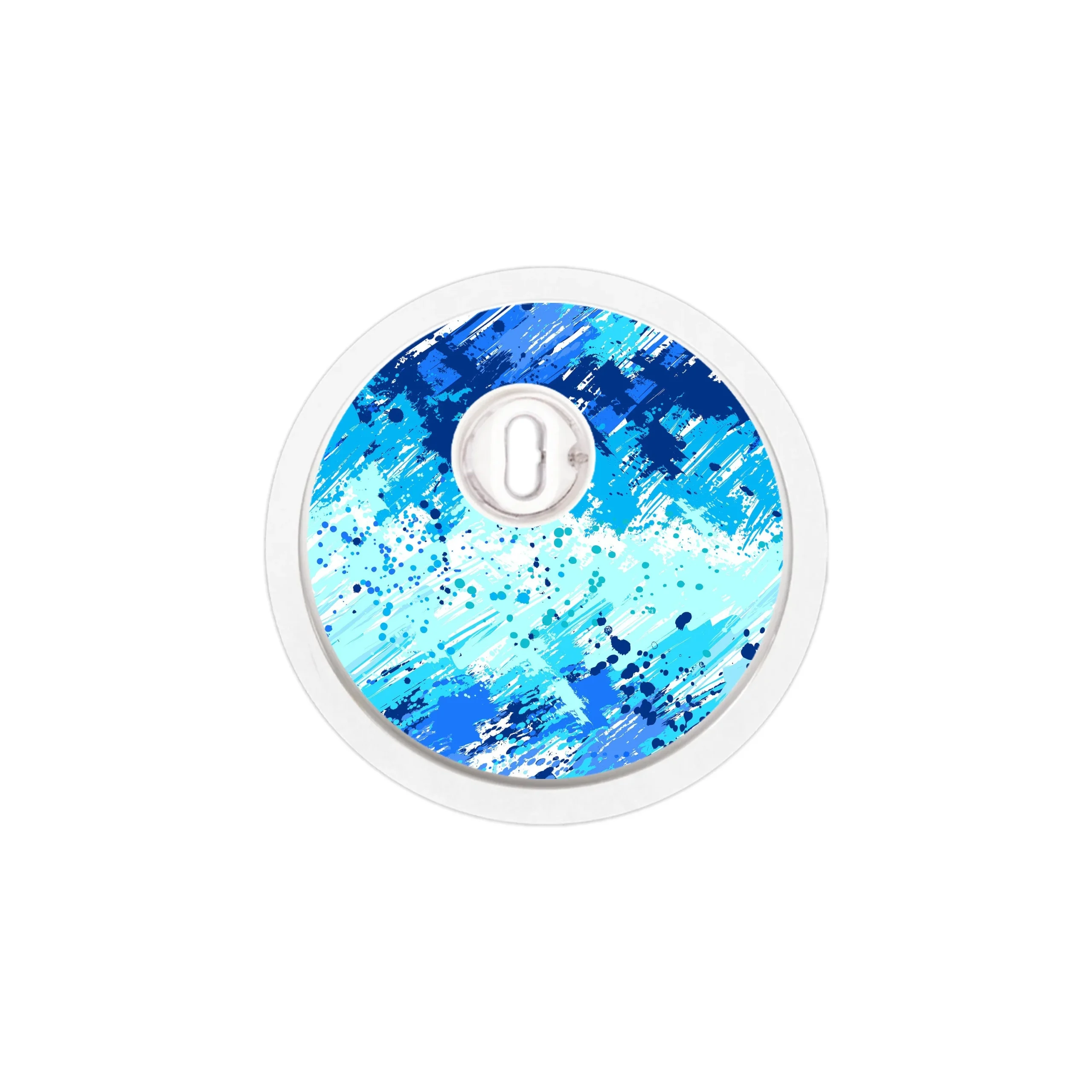 Beta Blue Sticker Designed for the FreeStyle Libre 3 Plus & LingoSensor