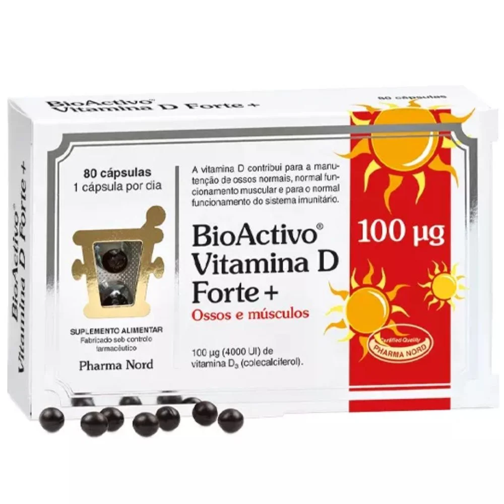 BioActivo Vitamin D Strong + Food Supplement