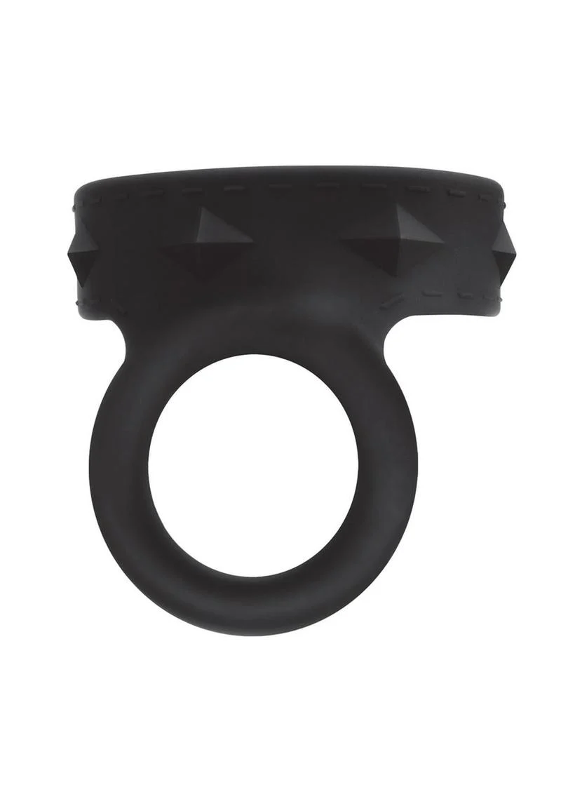 Blueline Silicone Duo Snap Cock and Ball Ring