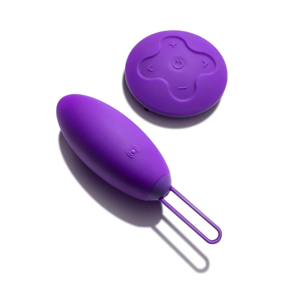 Blush Wellness Imara Vibrating Egg w/Remote - Purple