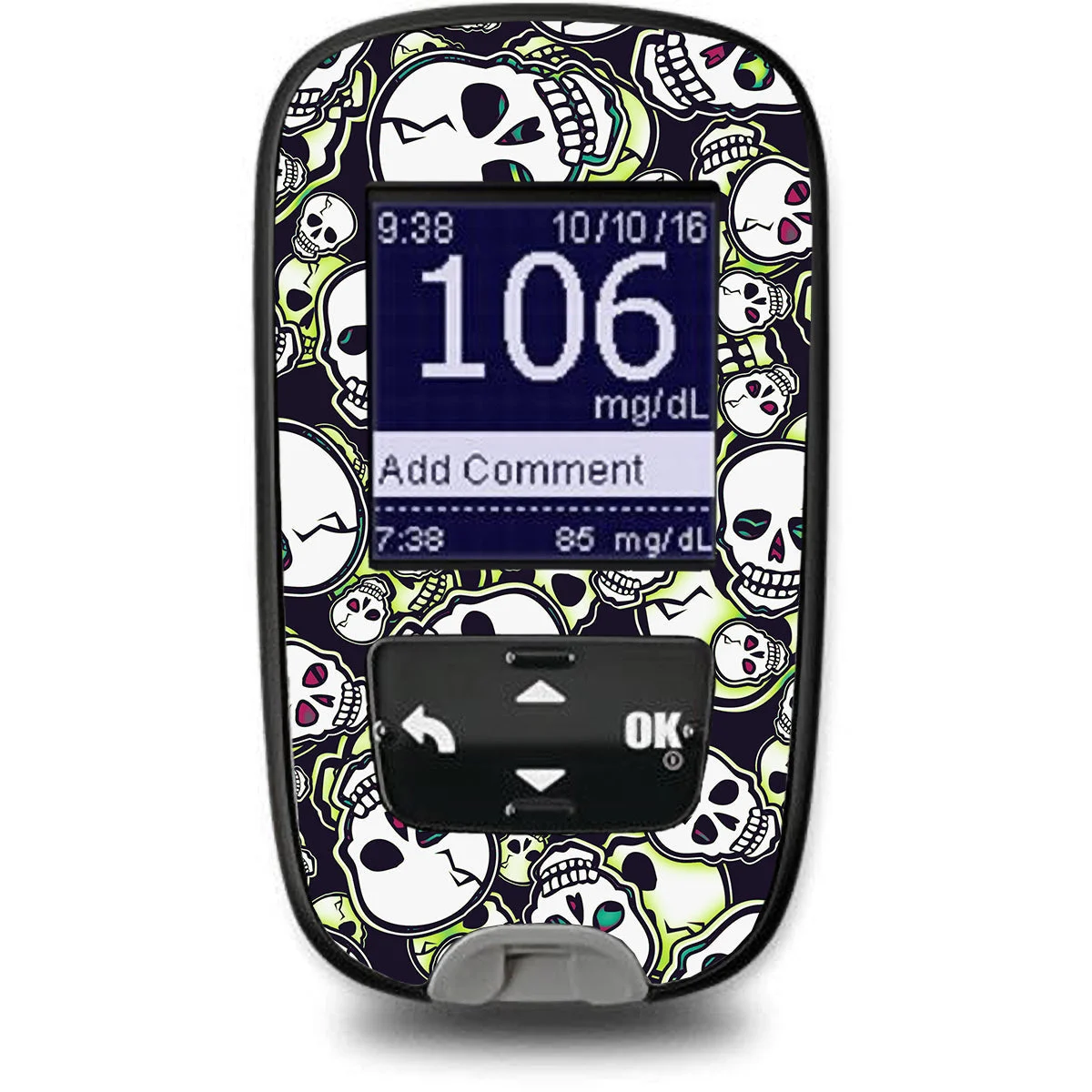 Bone Glow Accu-Chek Guide Glucometer Sticker - Pump Peelz