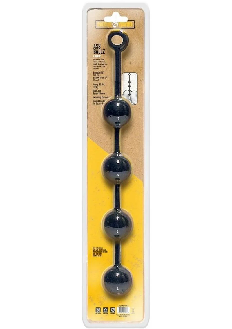 Boneyard Ass Ballz Silicone Anal Beads