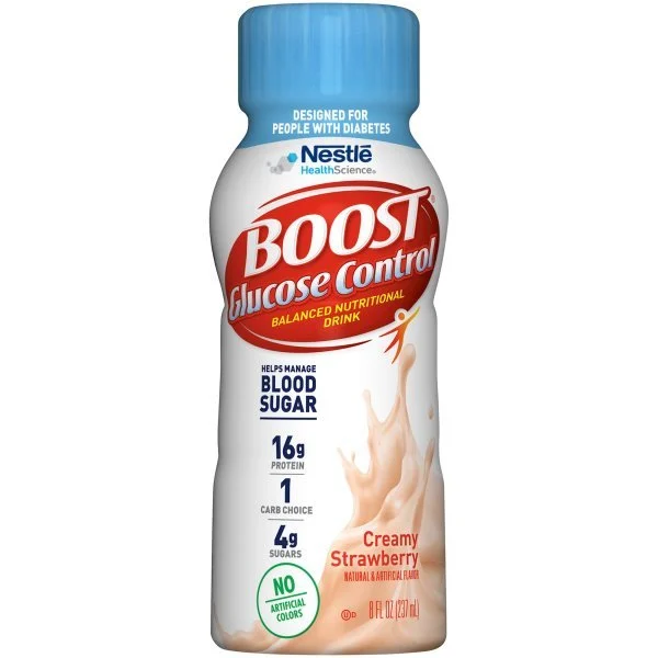 Boost Glucose Control Nutritional Drink 8 oz Bottles