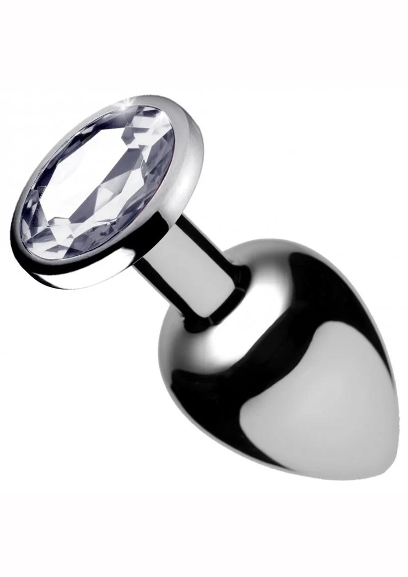 Booty Sparks Clear Gem Medium Anal Plug
