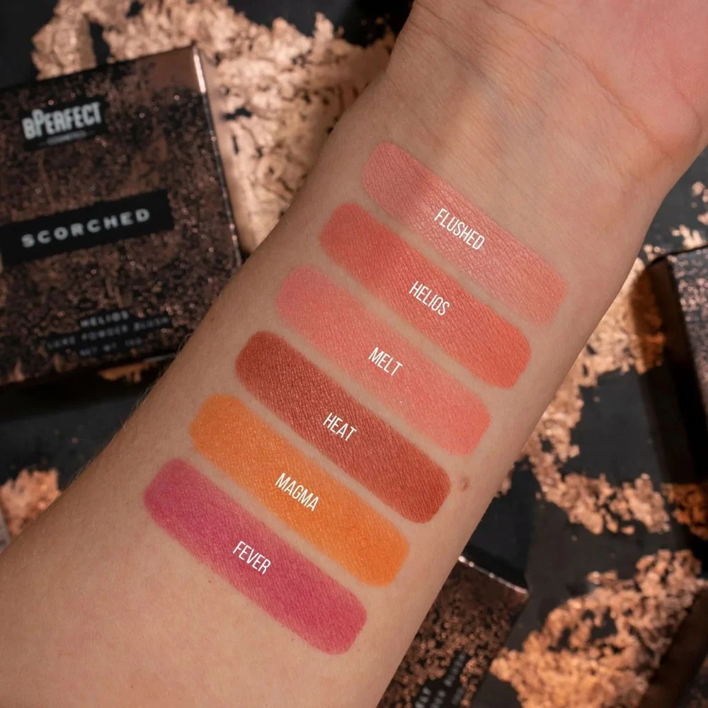 Bperfect Scorched Blusher - Blazzed Cheek Colors