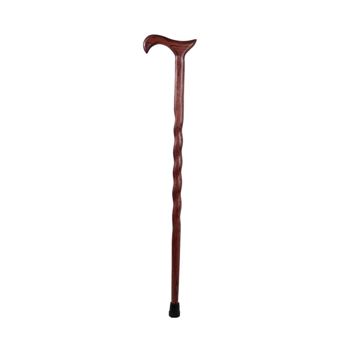 Brazos Derby Oak Cane, 34-Inch Height, Red