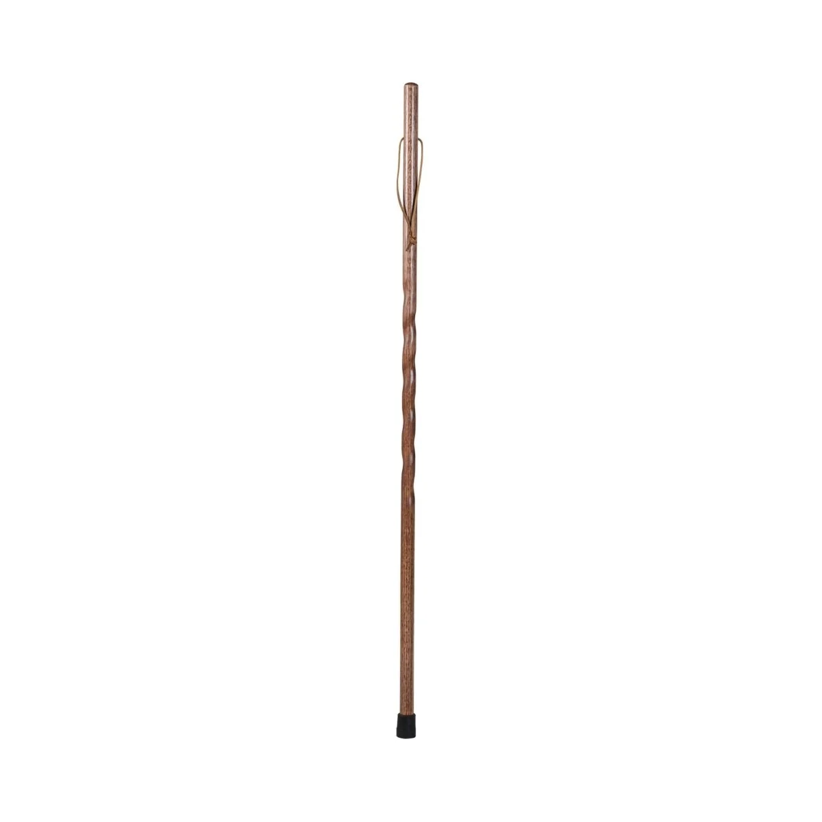 Brazos Oak Hiking Staff, 48-Inch Height, Red