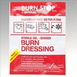 Bunn Stop Burn Dressing, 4 x 4 Inch