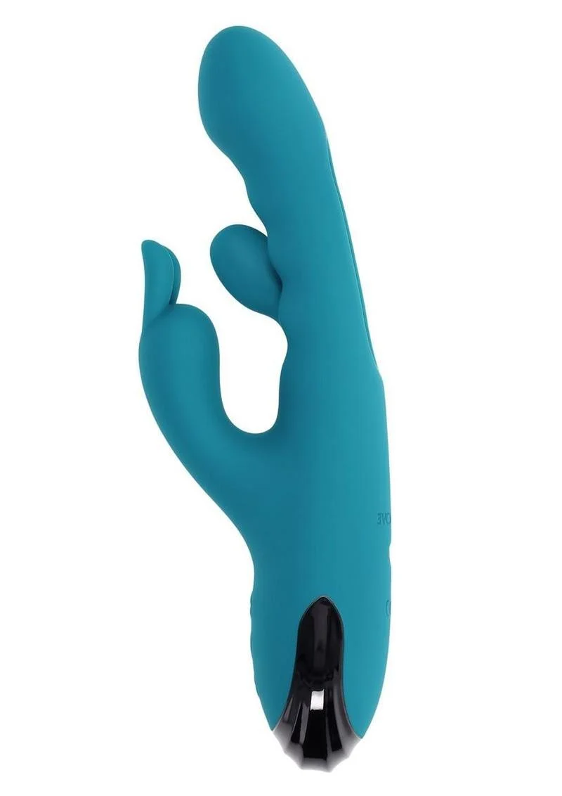 Bunny Tapper Rechargeable Silicone Tapping Rabbit Vibrator