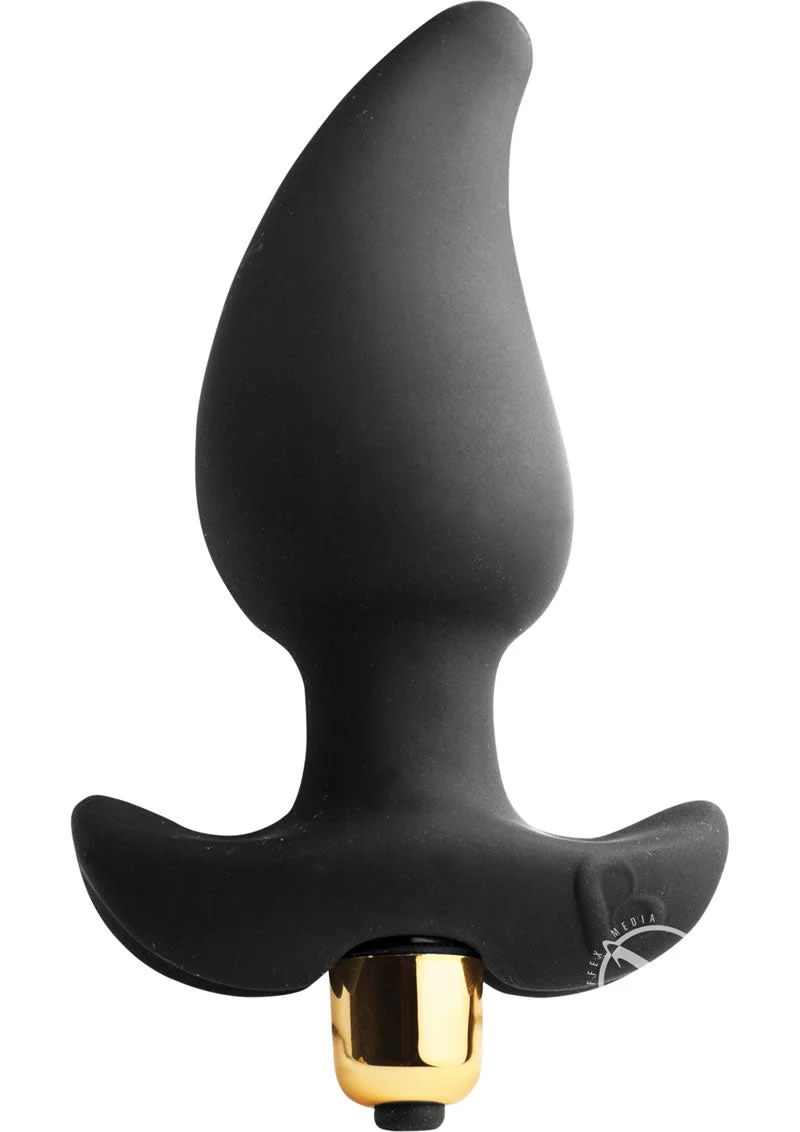 Butt Quiver Vibrating Silicone Butt Plug