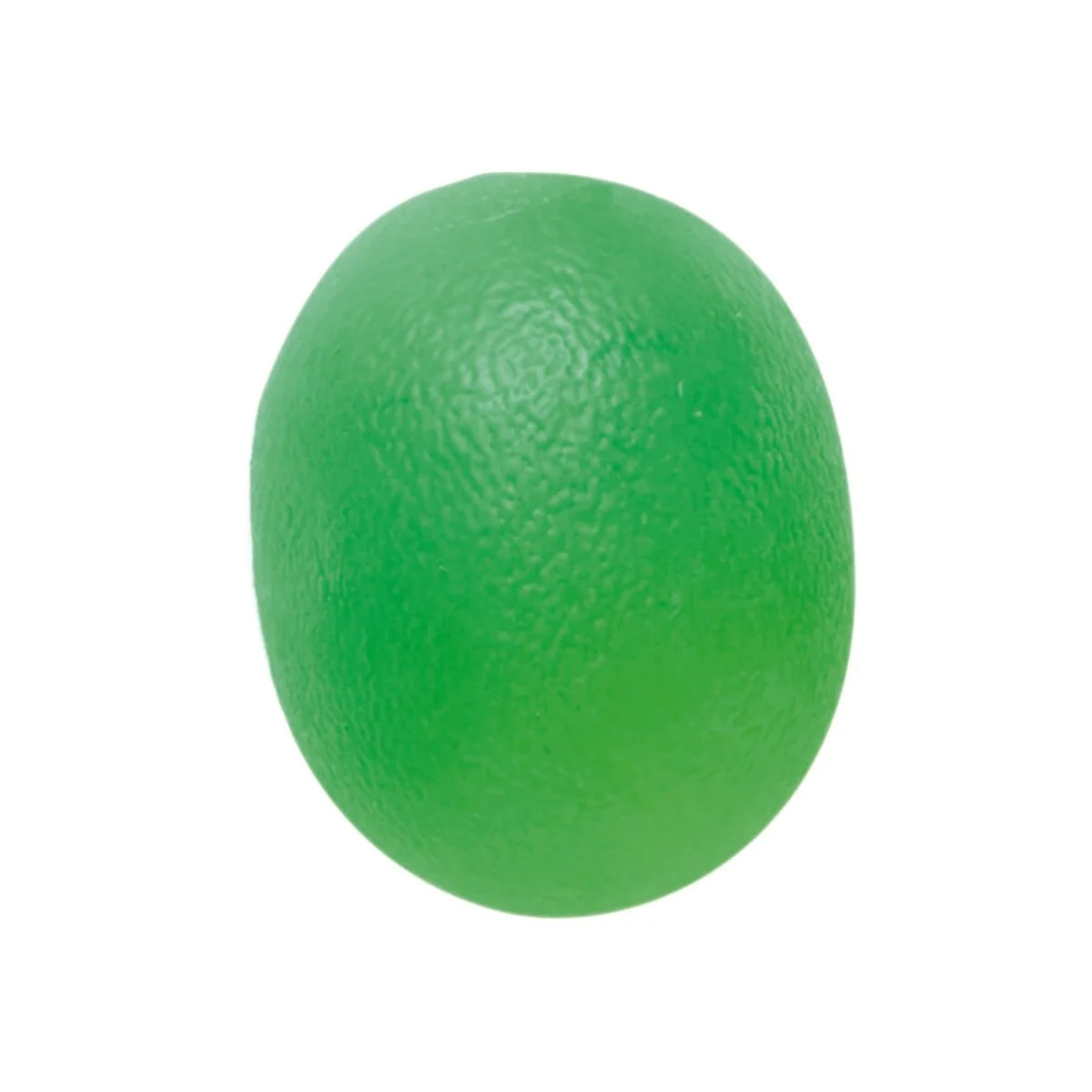 CanDo Large Cylindrical Gel Squeeze Ball, Green, Medium