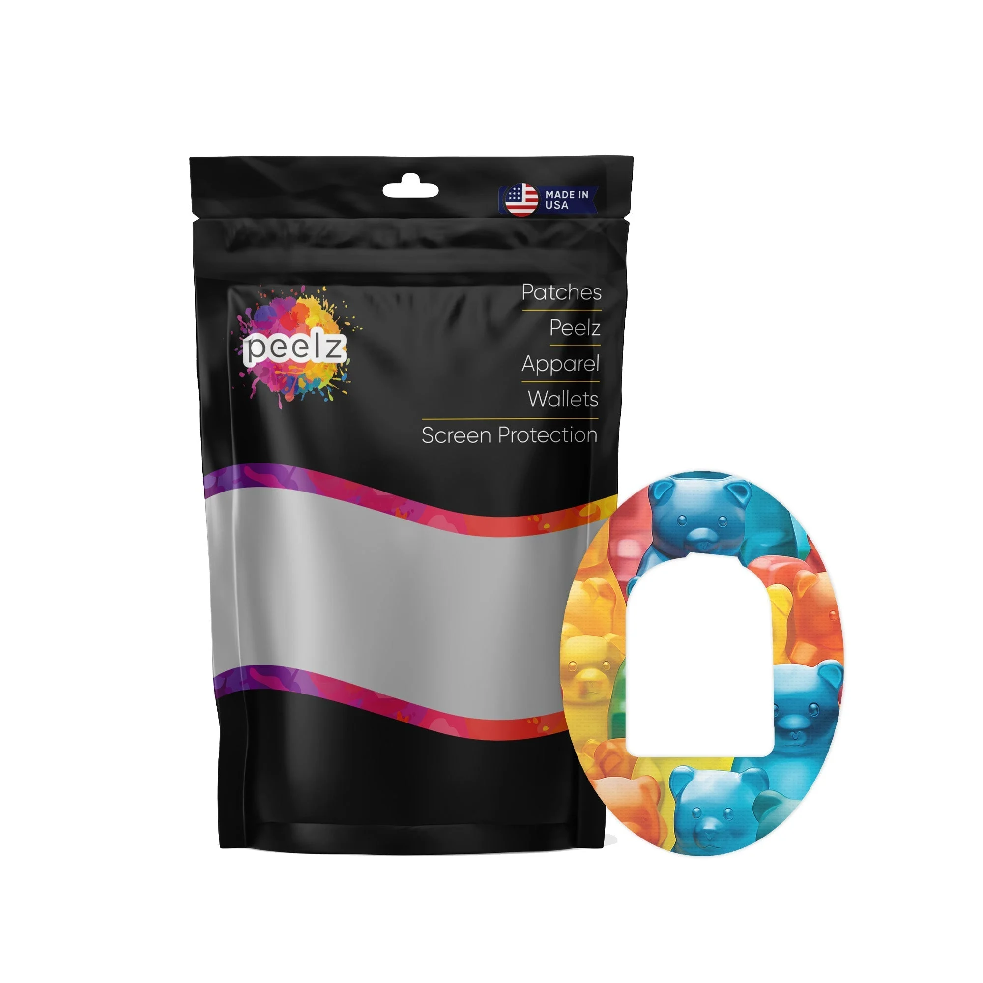 Candy Bears Pod Patch Tape - Pump Peelz