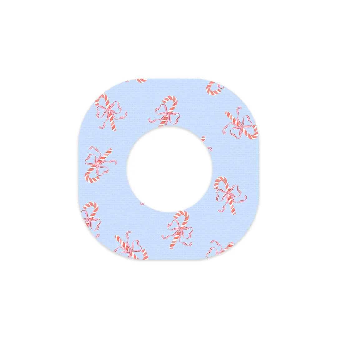 Candy Cane Lane Dexcom G7 and Stelo Patch Tape - Pump Peelz