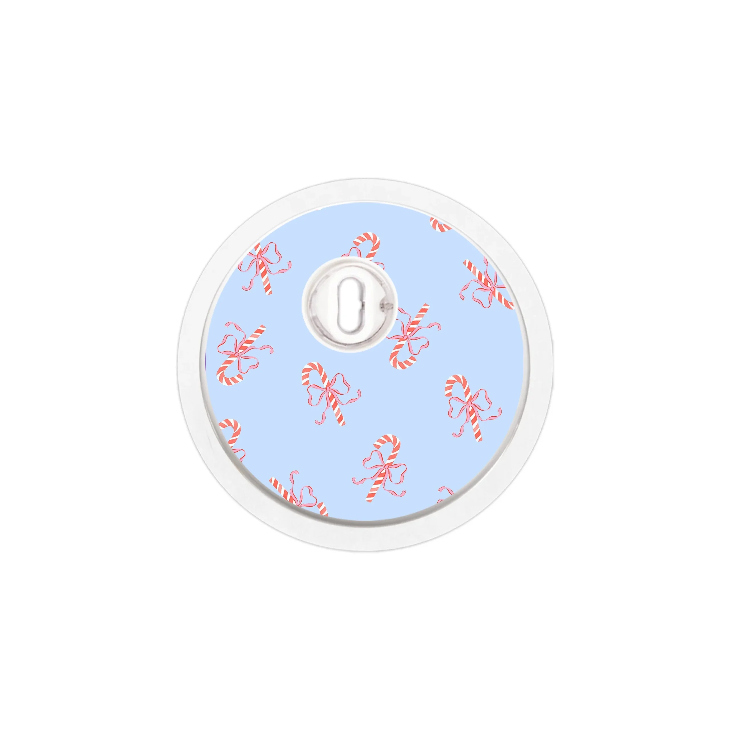 Candy Cane Lane FreeStyle Libre 3 Plus & LingoSensor Sticker - Pump Peelz