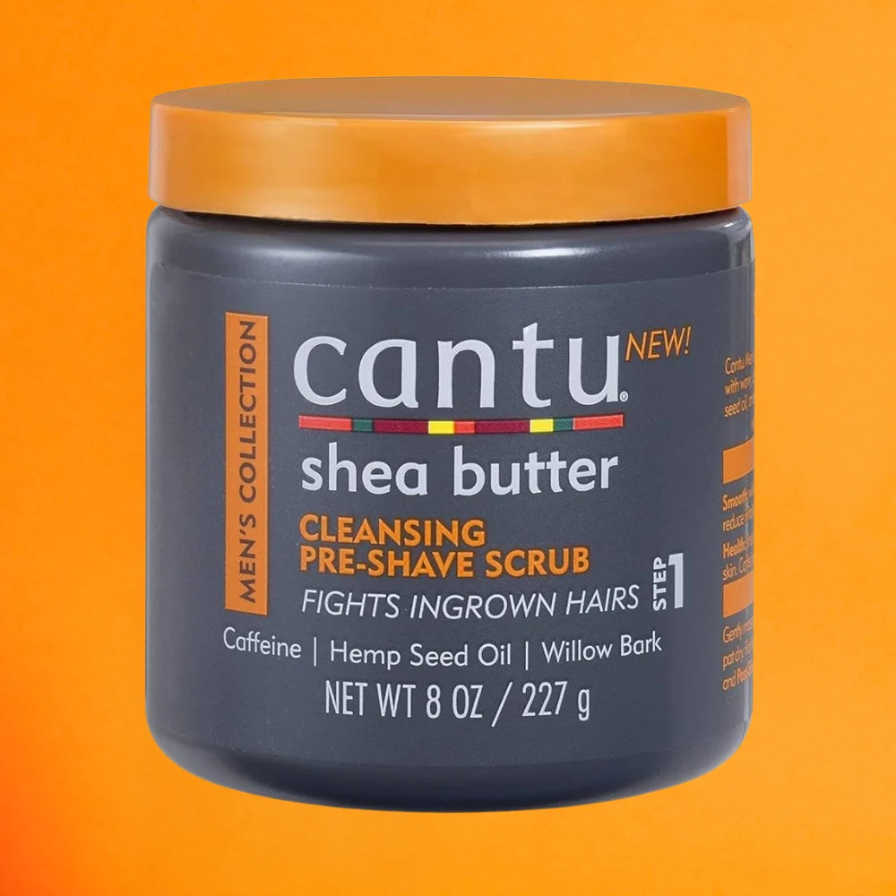 Cantu Men's Cleansing Beard Pre-Shave Scrub