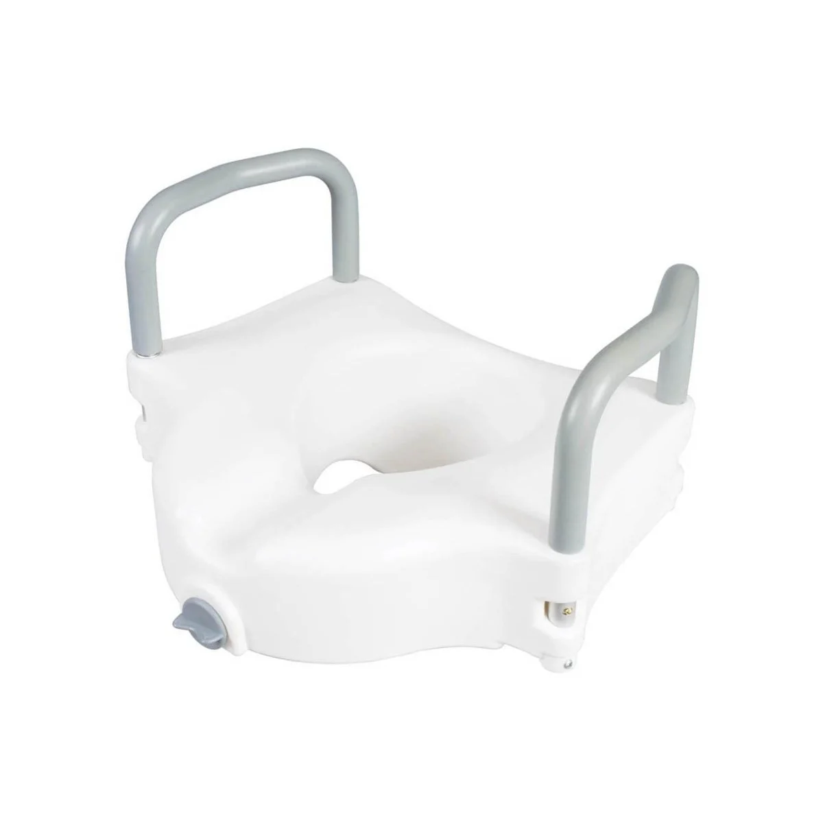 Carex Classics Raised Toilet Seat with Armrests